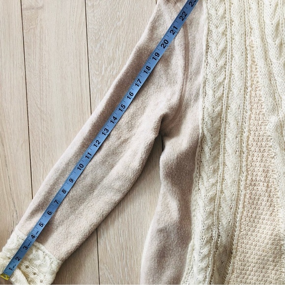 Anthropologie Knitted & Knotted Regan Open Front Textured Cardigan Size M - Picture 11 of 13